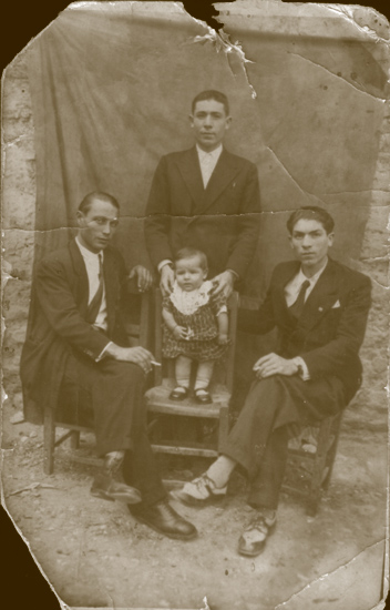 Foto del 1935 rovinata